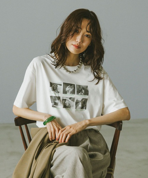 MKT出品 GLOBAL WORK tシャツ ヘビロッTEEアソートプリント/577891
