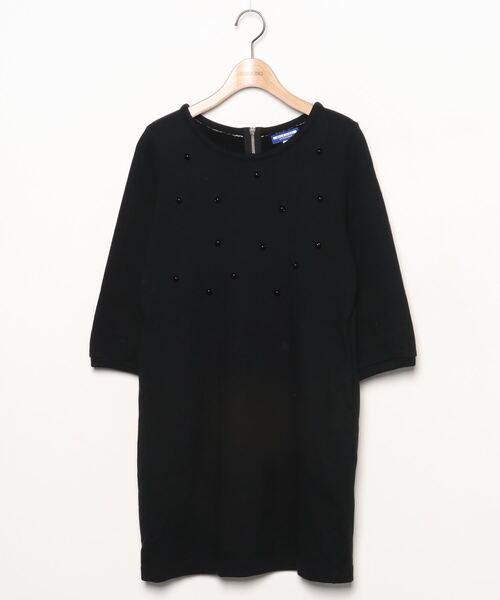 ✨美品✨BURBERRY BLUE LABELバーバリーワンピースM 38七分袖 BURBERRY BLUE LABEL 「BURBERRY LABEL」 7分袖ワンピース 38