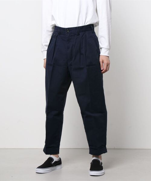 BEAMS+ ネイビー チノパン Mサイズ BEAMS+ 「BEAMS PLUS」 チノパンツ X-LARGE ネイビー メンズ