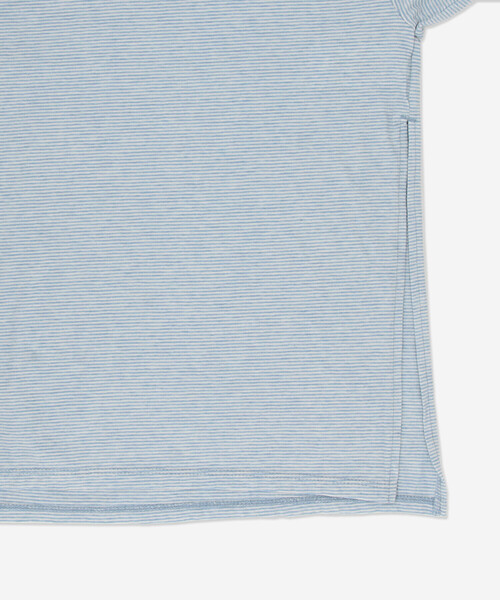 tシャツ MEYAME | オーガニックコットン ボーダー長袖Tシャツ WOMEN レディース MEYAME tシャツ | オーガニックコットン ボーダー長袖Tシャツ