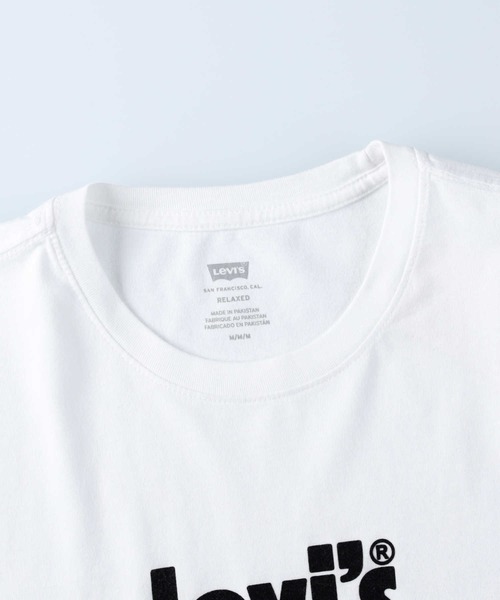「Levi's」 半袖Tシャツ S オフホワイト メンズ