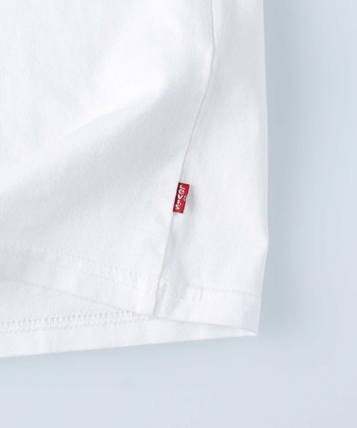 「Levi's」 半袖Tシャツ S オフホワイト メンズ
