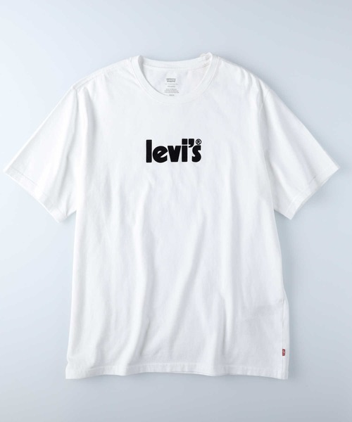 「Levi's」 半袖Tシャツ S オフホワイト メンズ