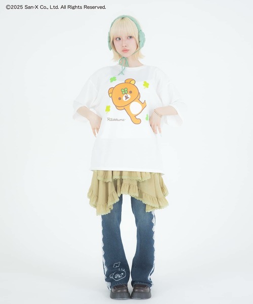 LiSA×SPINNS キャラクタービッグTシャツ ホワイト 新品 Amazon.co.jp: LiSA×SPINNS キャラクタービッグTシャツ(キャラ1