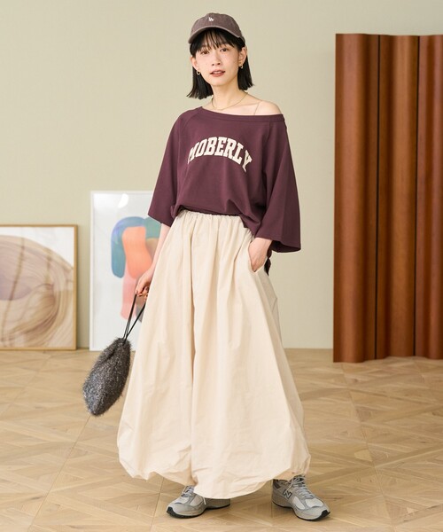 FREAK'S STORE（フリークスストア） tシャツ 2WAY スムース ロゴ 7分袖