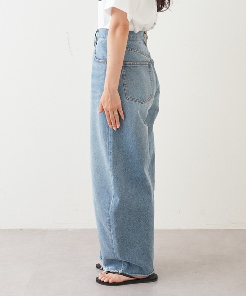 「CIAOPANIC TYPY」 ダメージ加工デニムパンツ LARGE ブルー レディース
