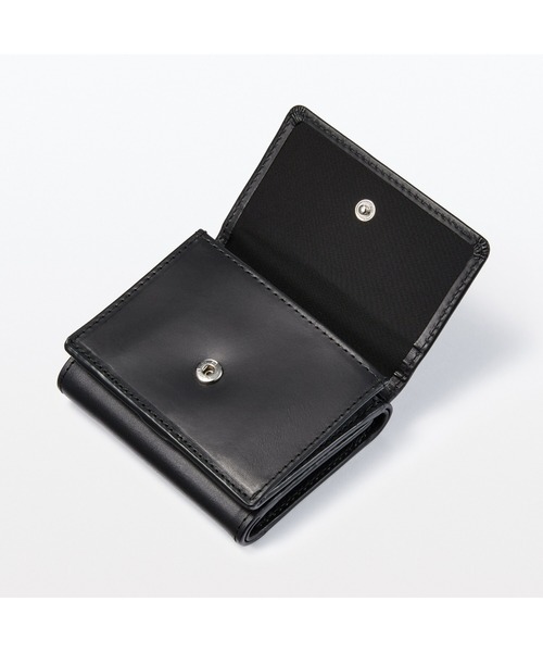 無印良品 ベジタブルタンニンレザー 長財布 黒 ベジタブルタンニンレザー 長財布 | 無印良品