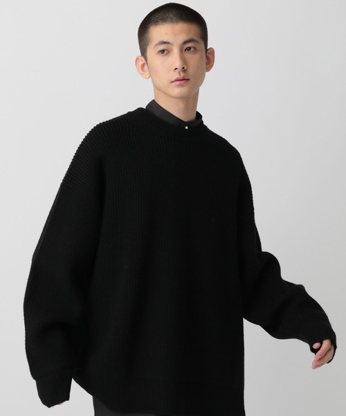 STERNBERG（スタンバーグ） 長袖ニット MEDIUM ブラック メンズ