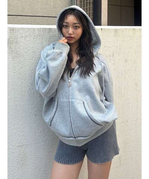 ルセラフィム MURUA ルーズ フーディー パーカー スウェット Amazon.co.jp: ルセラフィム MURUA ルーズ フーディー パーカー