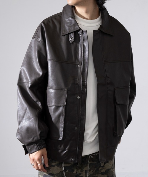 MAGASIN DE MODE Brew 革ジャン ライダース 「MAGASIN DE MODE Brew