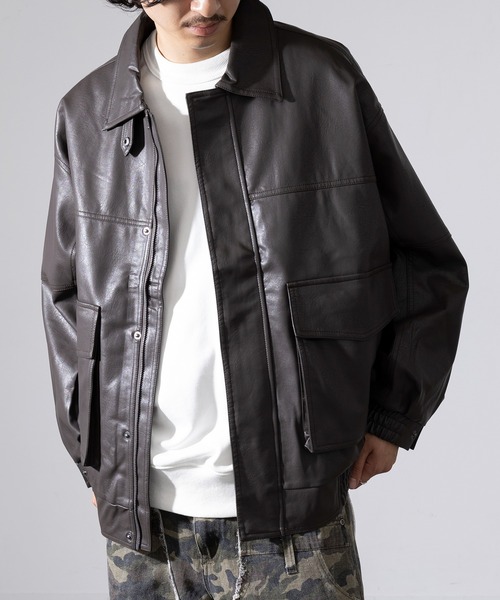 MAGASIN DE MODE Brew 革ジャン ライダース 「MAGASIN DE MODE Brew