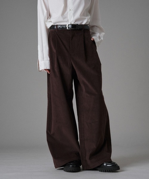 ONCILY（オンシェリー） ワイドパンツ スラックス 「SET UP可能」TWO