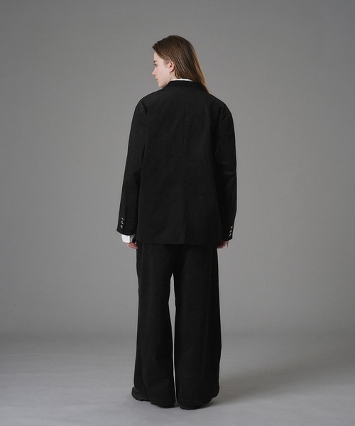 ONCILY（オンシェリー） スラックス 「SET UP可能」TWO-TUCK BAGGY