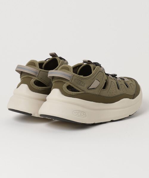 「KEEN」 サンダル 27.5cm オリーブ メンズの画像