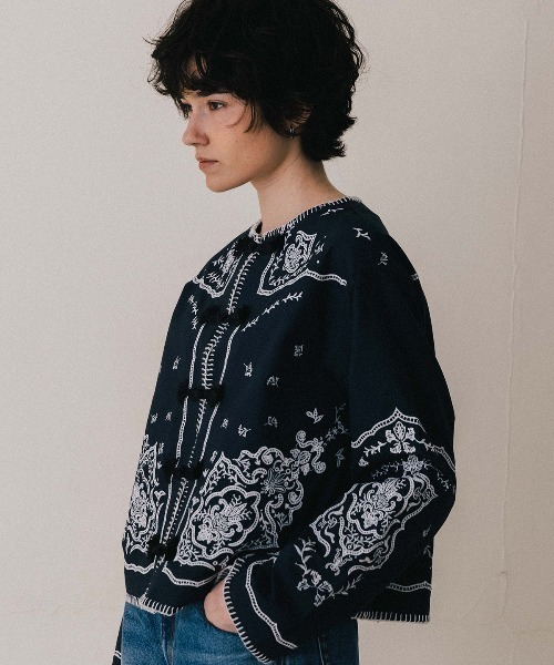 CREDONA（クレドナ） ブラウス シャツ VENEZIA LACE BLOUSE 