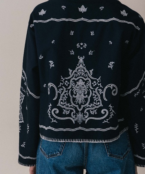 CREDONA（クレドナ） ブラウス シャツ VENEZIA LACE BLOUSE 