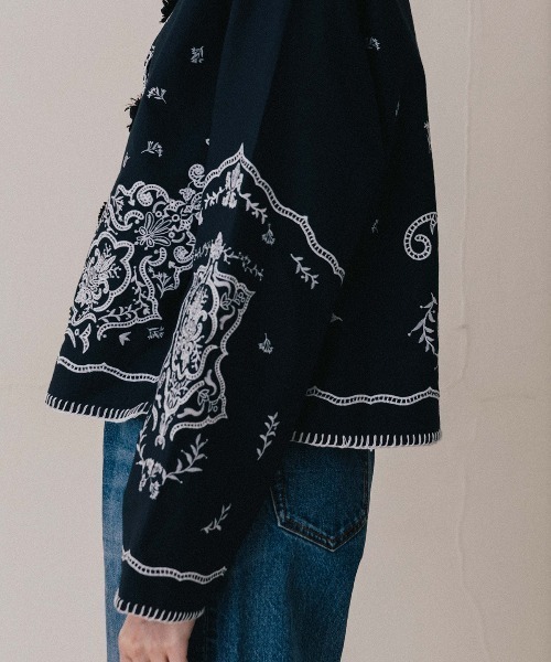 CREDONA（クレドナ） ブラウス シャツ VENEZIA LACE BLOUSE 