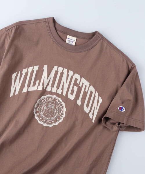 「Champion」 半袖Tシャツ M ベージュ レディース_画像9