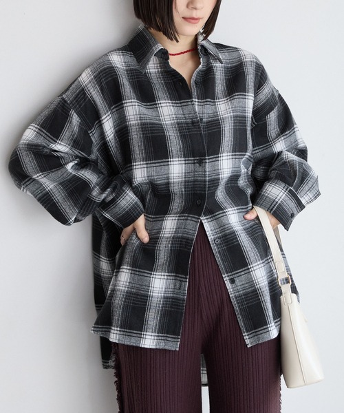 Ballsey（ボールジィ） ブラウス シャツ ビーズチュールエンブロイ