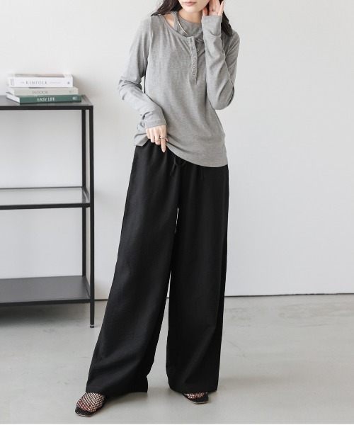 「SUGAR BISKET」 セットアップ L ブラック レディース_画像6