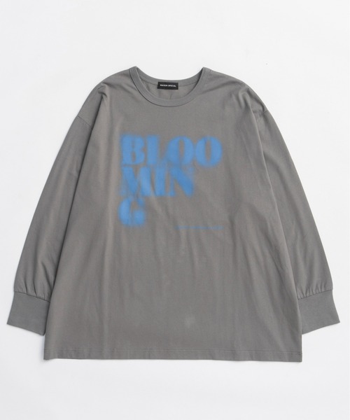 MAISON SPECIAL（メゾンスペシャル） tシャツ Blur Print Long Tee