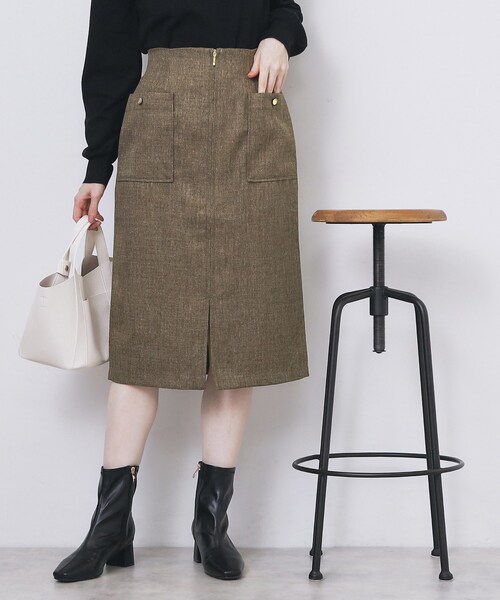 スカート oioi OPEN Yy スカート 「Geek Office / ギークオフィス」OPEN YY Woven