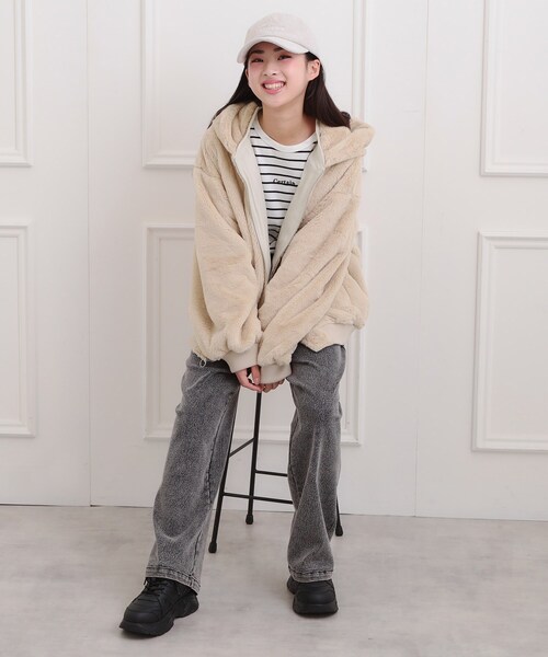 PINK-latte（ピンクラテ） ブルゾン アウター リバーシブルフェイク