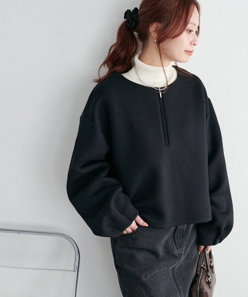 Discoat（ディスコート） トレーナー スウェット ダンボールハーフ