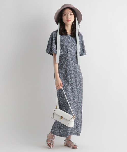 「Andemiu」 半袖ワンピース FREE イエロー レディース_画像5