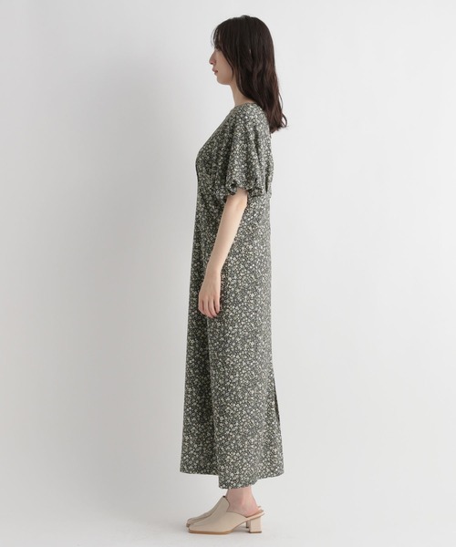 「Andemiu」 半袖ワンピース FREE イエロー レディース_画像7