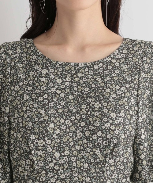 「Andemiu」 半袖ワンピース FREE イエロー レディース_画像9