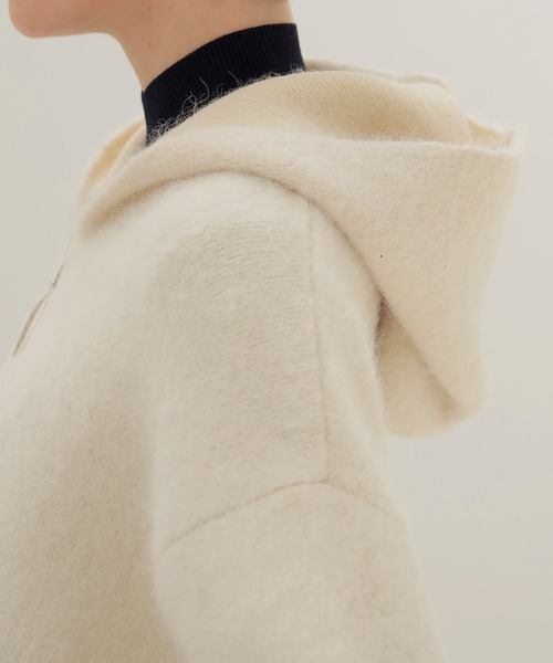 DRESSLAVE（ドレスレイブ） カーディガン alpaca shaggy zip hoodie