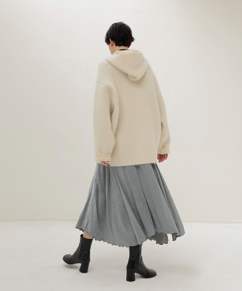 DRESSLAVE（ドレスレイブ） カーディガン alpaca shaggy zip hoodie