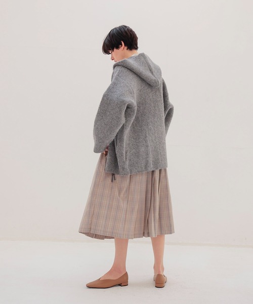 DRESSLAVE（ドレスレイブ） カーディガン alpaca shaggy zip hoodie