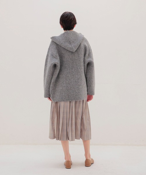 DRESSLAVE（ドレスレイブ） カーディガン alpaca shaggy zip hoodie