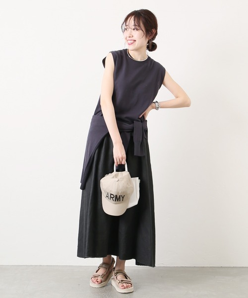 「Spick & Span」 フレアスカート 36 ブラック レディース_画像4