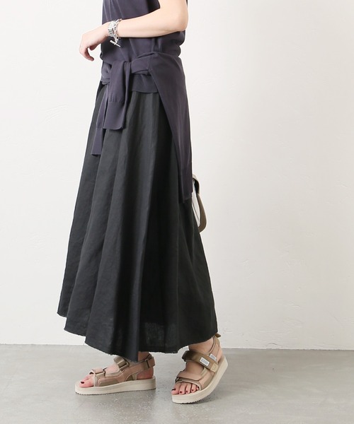 「Spick & Span」 フレアスカート 36 ブラック レディース_画像5