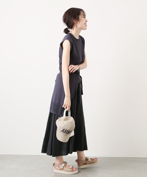 「Spick & Span」 フレアスカート 36 ブラック レディース_画像6