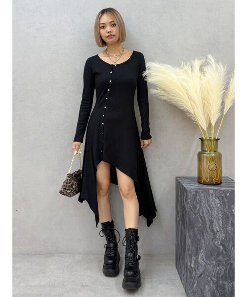 EVRIS（エヴリス） ワンピース ロングスリットワンピース : ZOZOTOWN