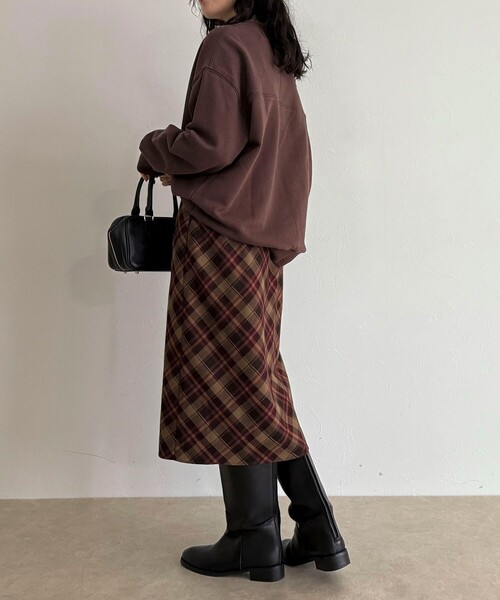 fredy emue（フレディエミュ） スカート チェックミディスカート