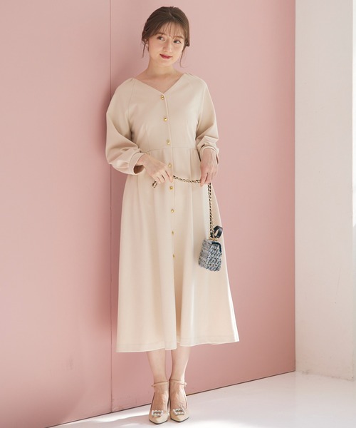 12Twelve Agenda（トゥエルブ アジェンダ） 長袖ワンピース M ブラック