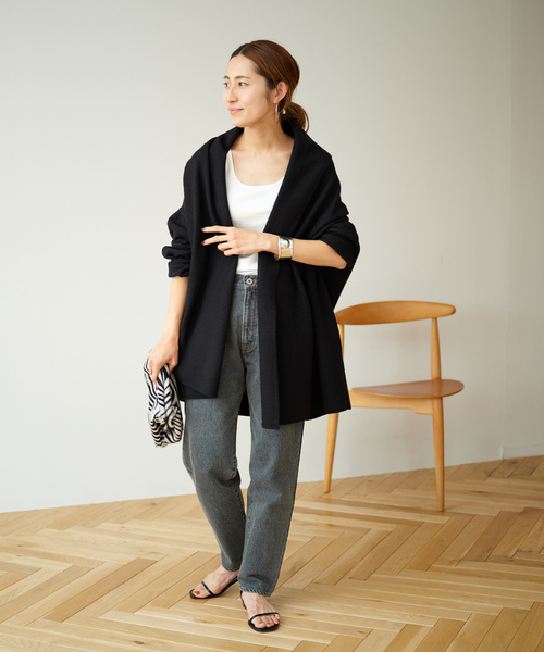 FRAMeWORK（フレームワーク） カーディガン FREE ブラック レディース