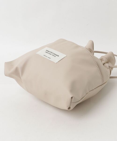 「beautiful people」 ショルダーバッグ FREE ベージュ レディース_画像3