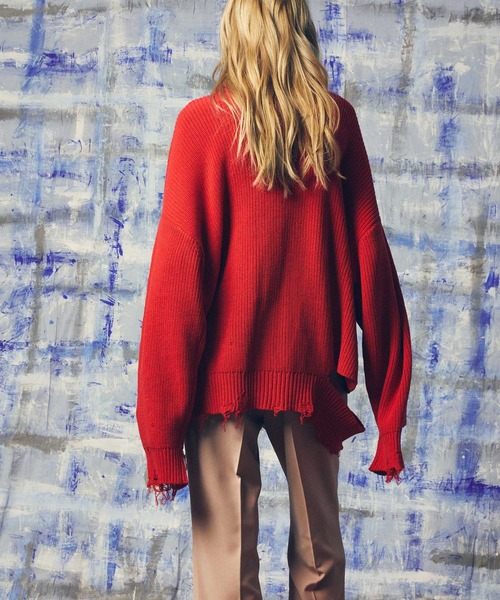 MAISON SPECIAL（メゾンスペシャル） ニットカーディガン 2 アイボリー