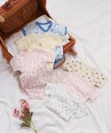 ベビー肌着 ベビー半袖リブグレコ肌着 ワンポイ...の詳細画像1