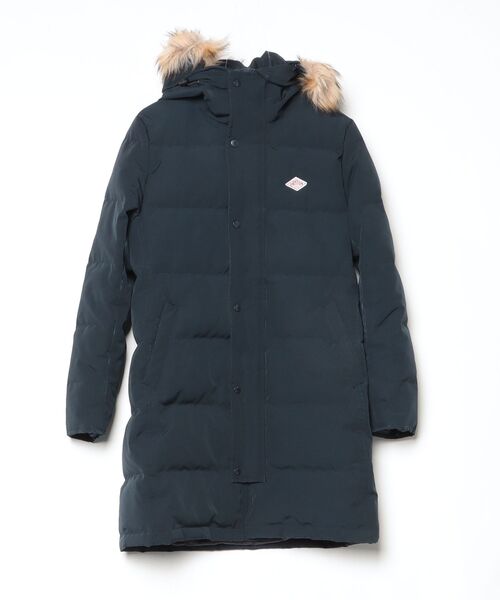 Danton（ダントン） ダウンコート M ネイビー レディース : ZOZOTOWN