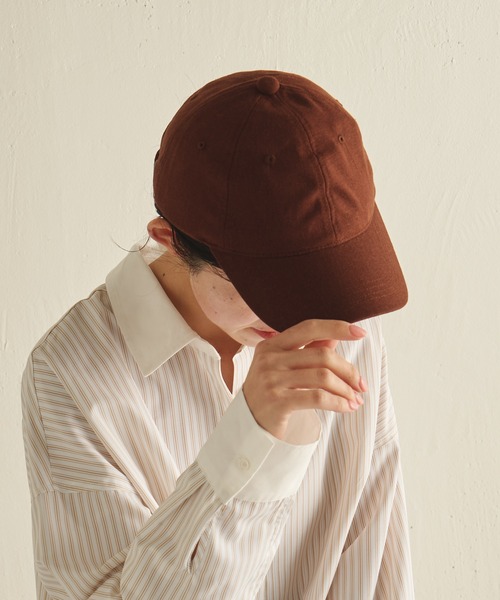 「PAPILLONNER」 キャップ FREE ブラウン レディース_画像2