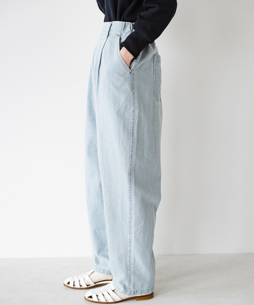 「haco!」 デニムパンツ ONE SIZE ライトブルー レディース_画像5