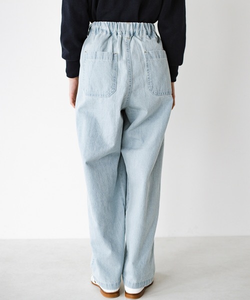 「haco!」 デニムパンツ ONE SIZE ライトブルー レディース_画像6