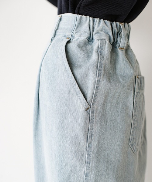 「haco!」 デニムパンツ ONE SIZE ライトブルー レディース_画像8